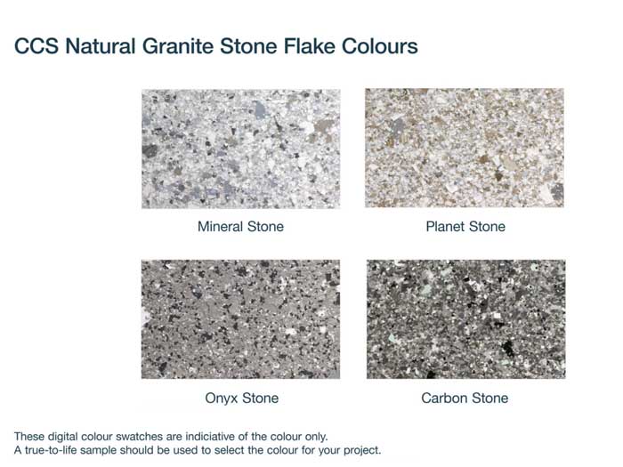 Galaxy Flake Floor Natural Granite