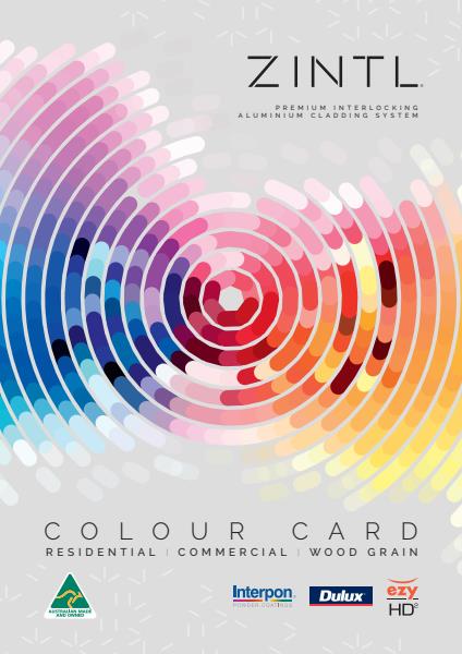 ZINTL Colour Card