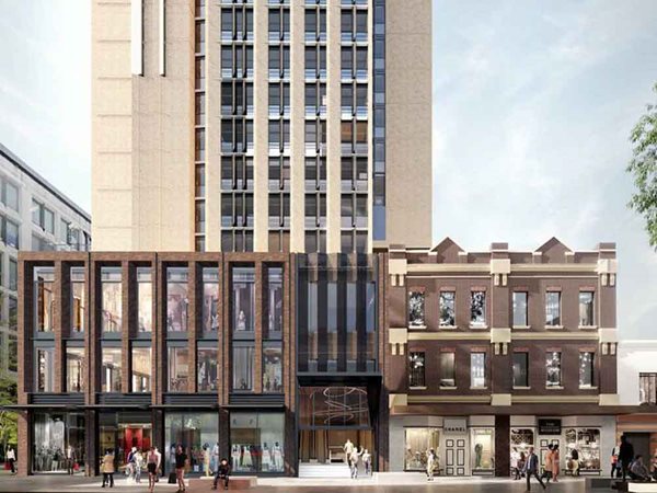The proposed student accommodation project on Dixon Street, Haymarket 