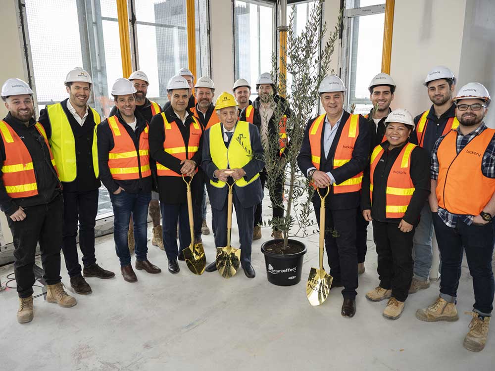 Meriton Suites tops out