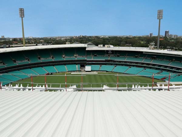 Freeform steel roofing was specified at the Sydney Cricket Ground
