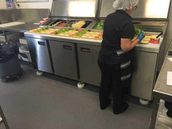 Altro K30 and Altro Whiterock were specified for the Sydney Adventist Hospital kitchen