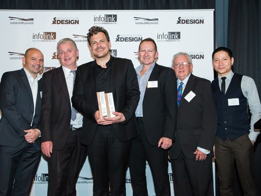 Martin Hook claims 2015 Best of the Best Winner on behalf of Iredale Pedersen Hook Architecture&nbsp;
