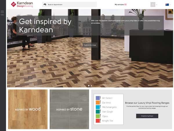Karndean Designflooring website
