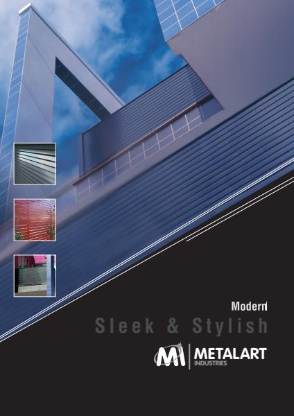 MetalArt Supaslat Systems™ Brochure