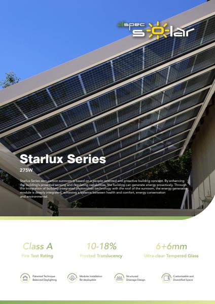 Starlux Product Data Sheet