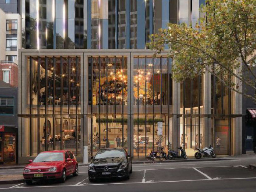 A render of the micro hotel. Image: City of Melbourne
