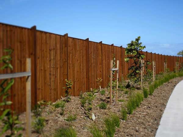 Timber fencing
