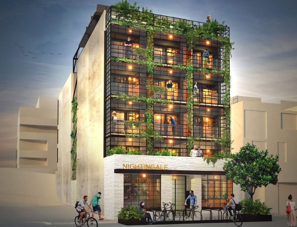 Nightingale is a triple bottom line development with apartments that are environmentally, socially and financially sustainable. 
