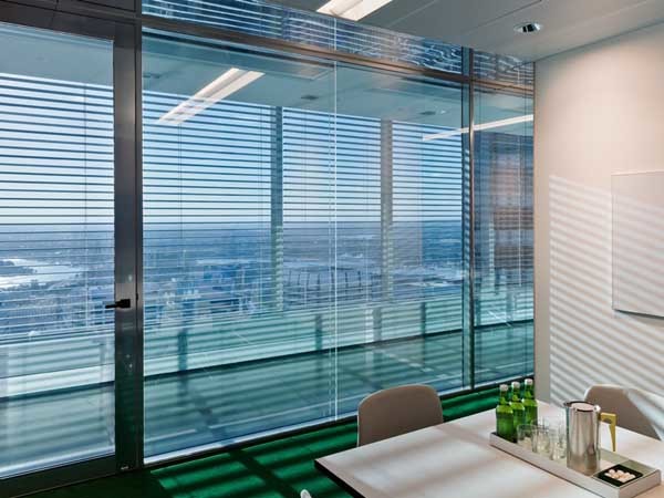 The BCG Sydney fitout uses Linium 90 partition suite to achieve the effortless, minimalistic look
