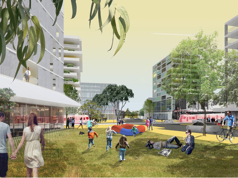 Randwick City Council recently held a design competition for two new Sydney suburban town centres within its zoning, Kensington and&nbsp;Kingsford. It was won by a team comprising James Mather Delaney Design Landscape Architects, Hill Thalis Architecture and Urban Projects, Bennett and Trimble Architecture and Urban&nbsp;Projects.
