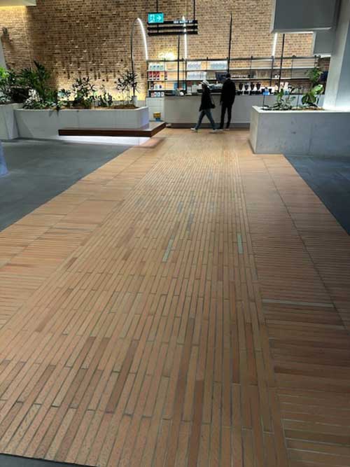 Brick paving - Midtown Centre