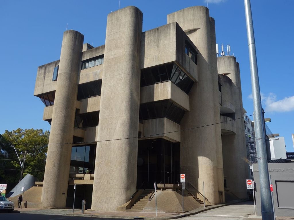 The CBC St Leonards Centre opened in 1972 and is an example of&nbsp;non-A Grade or non-Premium Grade building that could be upgraded for better energy efficiency.&nbsp; Image: Mirror Sydney
