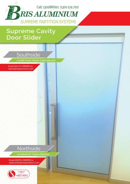 Bris Aluminium Supreme Cavity Door Slider System