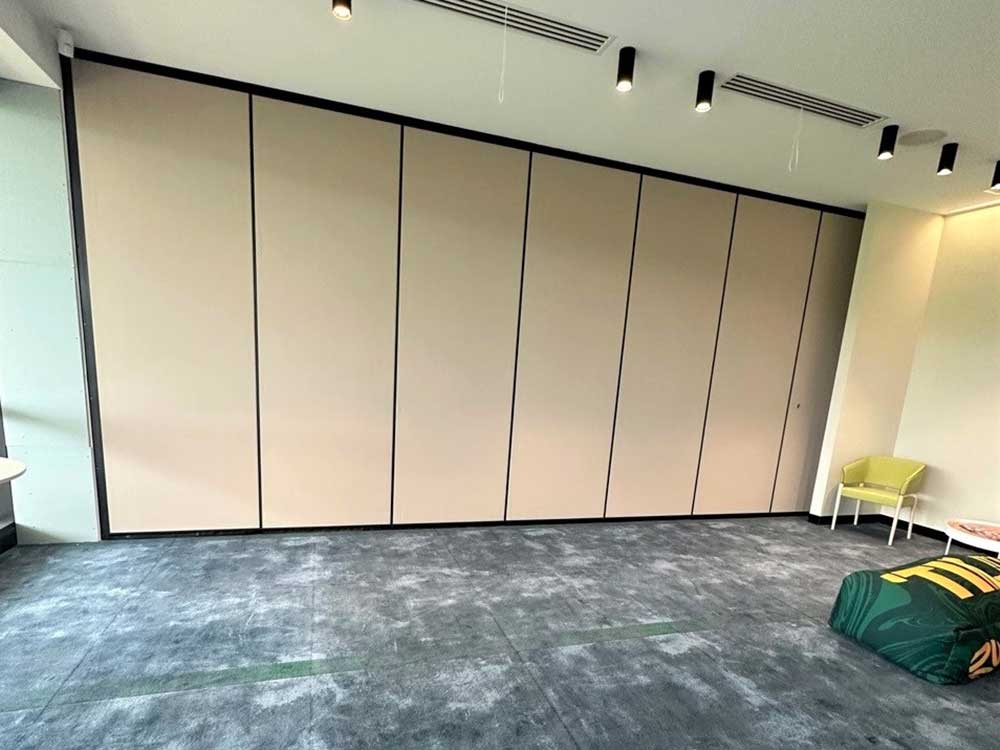Bildspec acoustic movable wall at Sports Park’s meeting facilities  