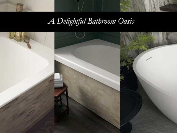 Corian Delight bathtubs
