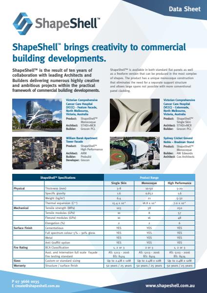 ShapeShell Data Sheet