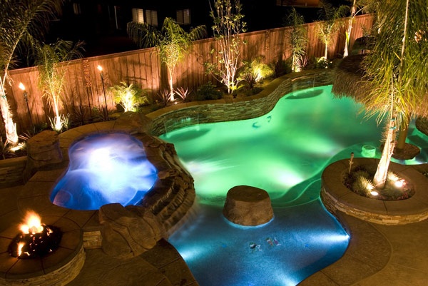 Outdoor Lighting Ideas 10, Outdoor Pool Patio Lighting Ideas