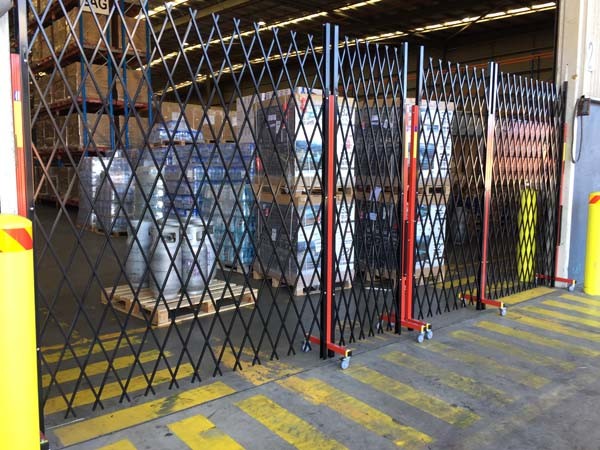 ATDC&rsquo;s expandable fencing at Seaway Logistics&rsquo; bonded warehouse in Port Botany, Sydney
