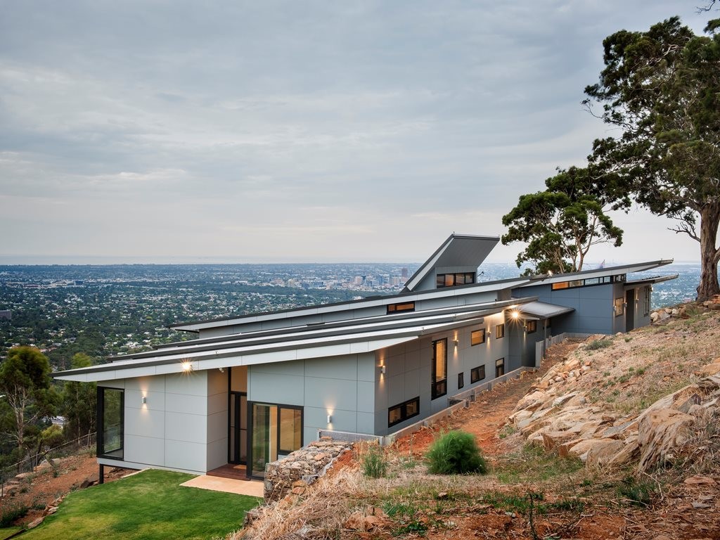 Residential work is a major component of the work of sole practitioners and small practices in SA. Image: Hills Face Residence by Anton Johnson Architect. Photography by David Sievers

