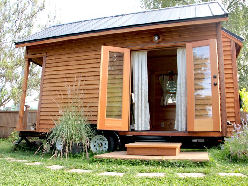 A tiny house in the backyard appeals to some as a solution that offers both affordability and sustainability&nbsp;
